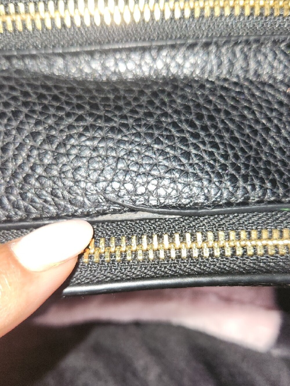 Versace Jeans Collection Black Leather Crossbody with Gold Crest - Picture 10 of 14